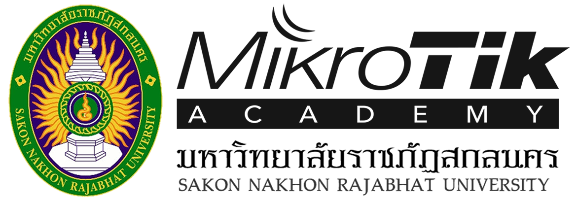 อบรม MikroTik MTCNA ให้กับนักศึกษาและอาจารย์มหาวิทยาลัยราชภัฏสกลนคร